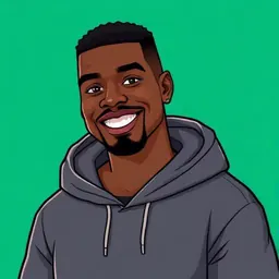 50 Cent — The Vitamin Water King illustrated avatar
