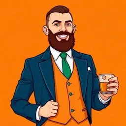Conor McGregor — The Flex Champion illustrated avatar