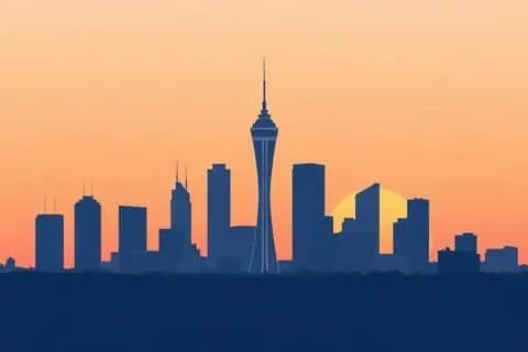 Dallas, TX skyline illustration