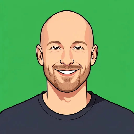 Daniel Ek — The Compounder illustrated portrait