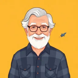 George Lucas — The Royalty Genius illustrated avatar