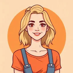 Jennifer Lawrence — The Down-to-Earth illustrated avatar