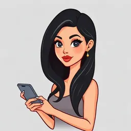 Kim Kardashian — The Attention Economist illustrated avatar