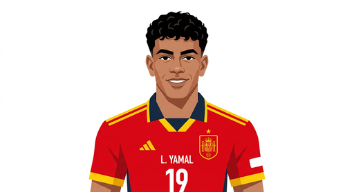 Lamine Yamal portrait