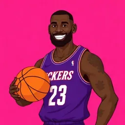 LeBron James — The Multi-Income Athlete illustrated avatar