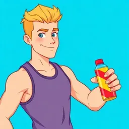 Logan Paul — The Brand Brawler illustrated avatar
