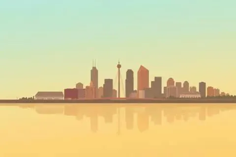 Louisville, Kentucky skyline