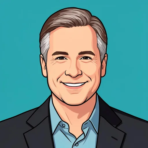 Michael Dell — The Capital Allocator illustrated portrait
