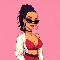 Rihanna — The Empire Builder illustrated avatar